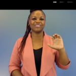 image of deaf-reach website front page